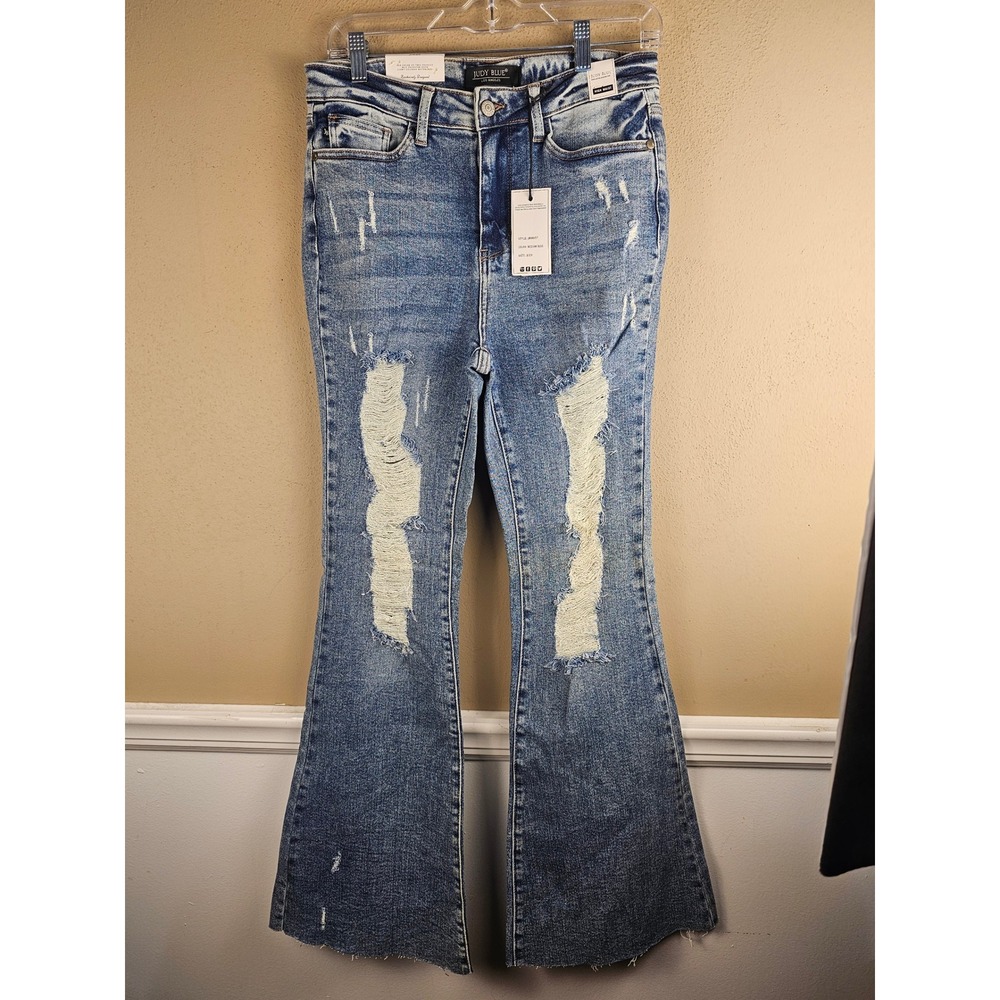 NWT Judy Blue Womens High Waist Flare Fit Jeans 9 29